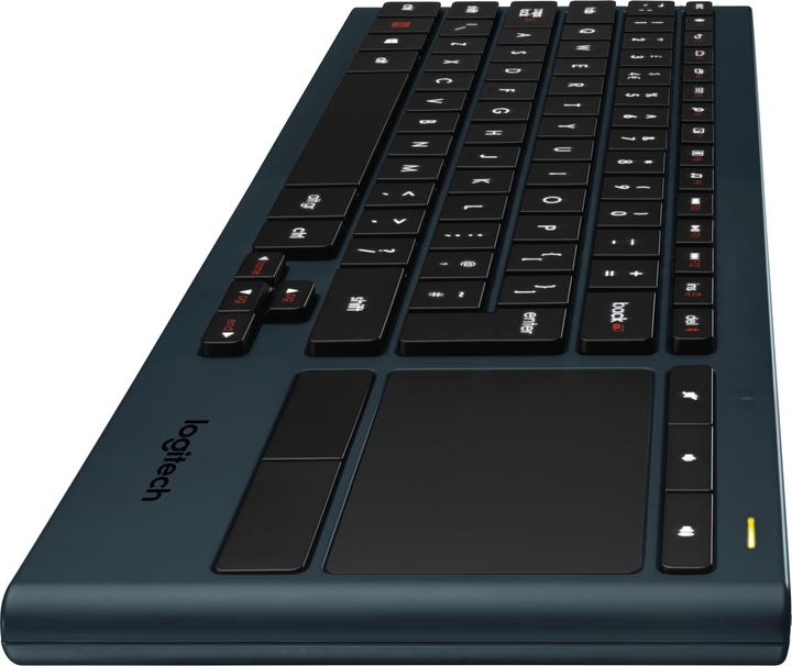 Actual product image Logitech Wireless Illuminated Keyboard K830 (DE, Wireless)