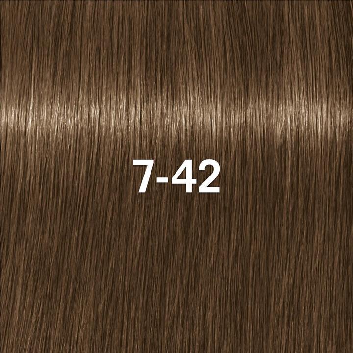 Produktbild Schwarzkopf Igora Vibrance 7-42 Mittelblond Beige Asch 60 ml (Beige)