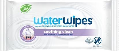 WaterWipes Soothing Clean Wet Wipes For Babies With Lavender Extract - 60 Pieces (60 Stück)