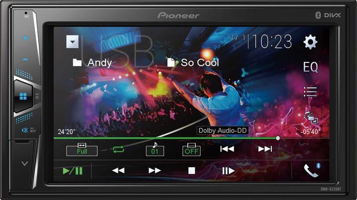 Immagine prodotto Pioneer Ricevitore multimediale per auto DMH-G220BT Bluetooth (Auto Android)