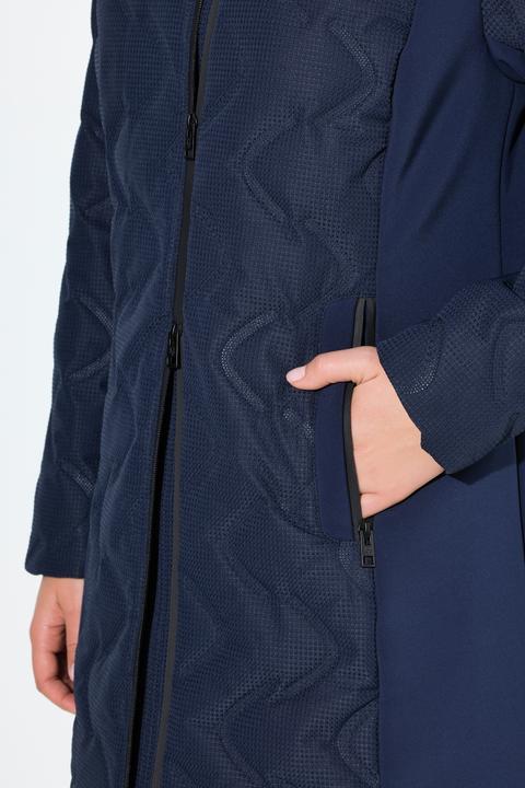 Produktbild Ulla Popken HYPRAR Laserstepp-Jacke, Softshell-Einsätze, Kapuze (42, 44)