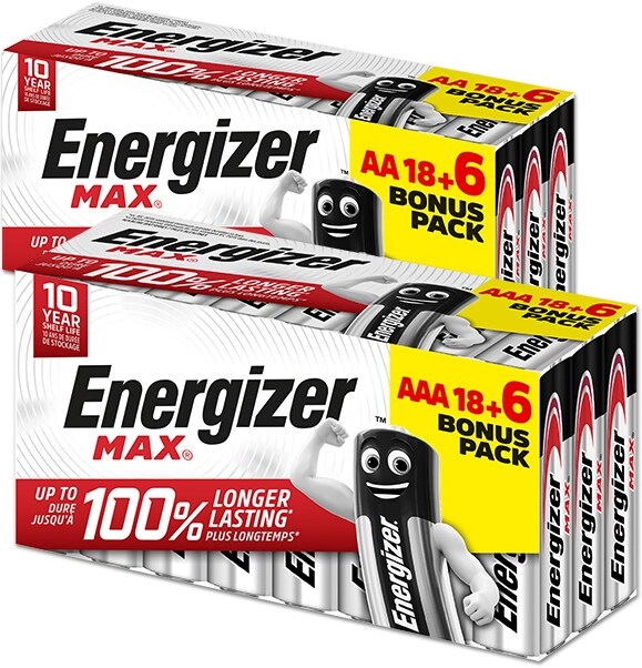 Produktbild Energizer Max Alkaline Bundle