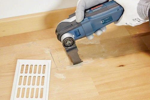 Image du produit Bosch Professional Zubehör Blau Zubehör 2608669089 Starlock Bodenbelags-/Montagesägeblätter 4-tlg.