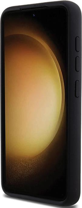Actual product image Karl Lagerfeld KLHCMSMHKNPK + S926 czarny/black Silicone Ikonik Metal Pin (Samsung Galaxy S24+)