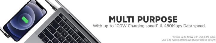 Actual product image Xtorm Original Series 90 DEG USB-C - Lightning (1.50 m, USB 3.2 Gen 1)