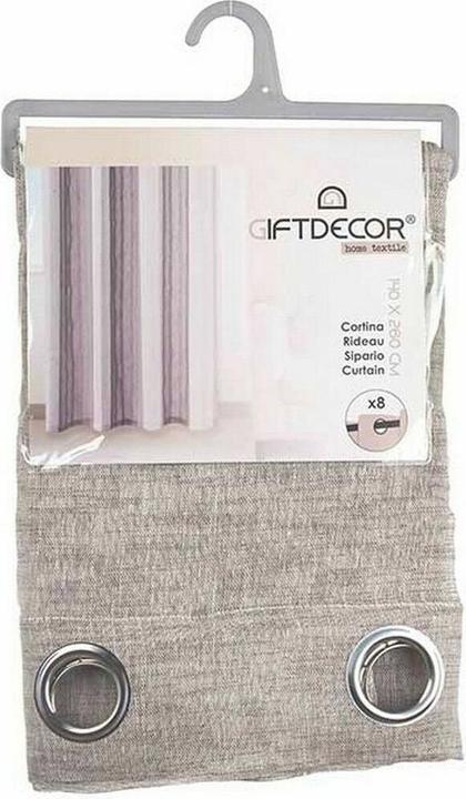 Image du produit Gift Curtain Brown 140 x 0,1 x 260 cm (6 Units) (140 x 260 cm)