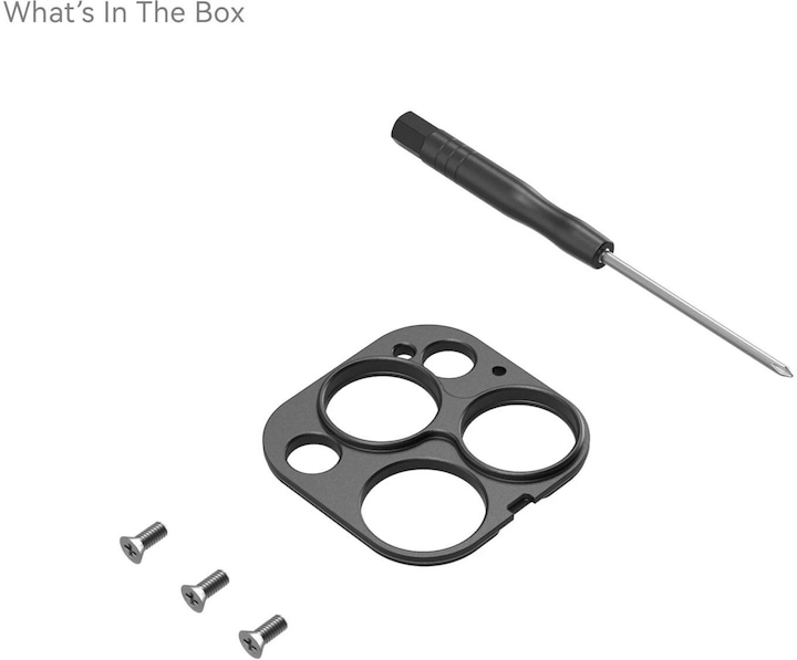 Produktbild SmallRig 17mm Threaded Lens Back Mount Plate for iPhone 15 Pro Max / 15 Pro Cage 4394