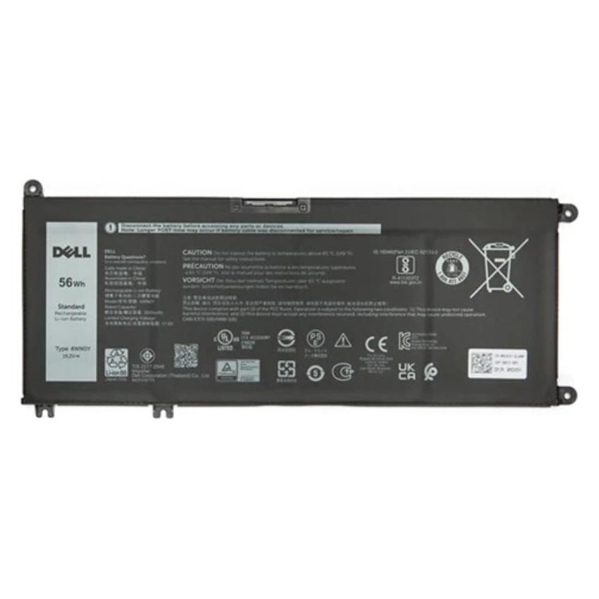 Dell Battery Latitude 3310 56Whr 4 cells M245Y (4 Zellen, 3500 mAh), Notebook Akku, Schwarz