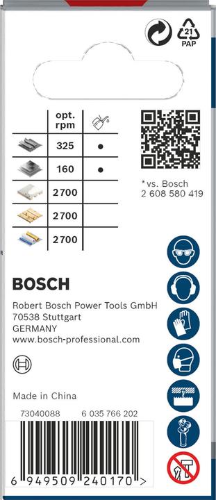Immagine prodotto Bosch Professional Zubehör Sega a tazza PRO Multi Material PC Plus, 27 mm (27 millimetri)