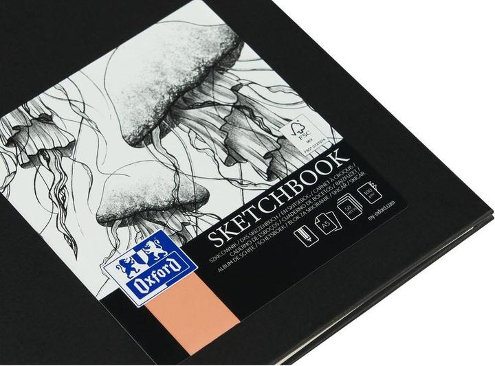 Actual product image Oxford Sketchbook (A5, Plain, Soft cover)
