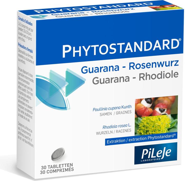 Immagine prodotto Phytostandarts Guaranà - compressa di radice di rosa (30 Pezzo/i, Pillole, 35 g)