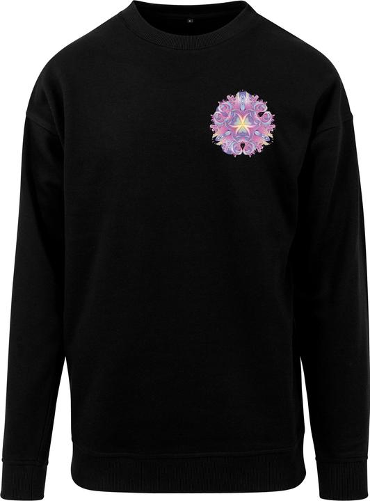 Actual product image Merchcode Ladies Psychadelic Mandala Crewneck (M)