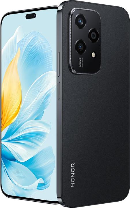 Actual product image Honor 200 Lite 5G (256 GB, Midnight Black, 6.70", Dual SIM, 108 Mpx, 5G)