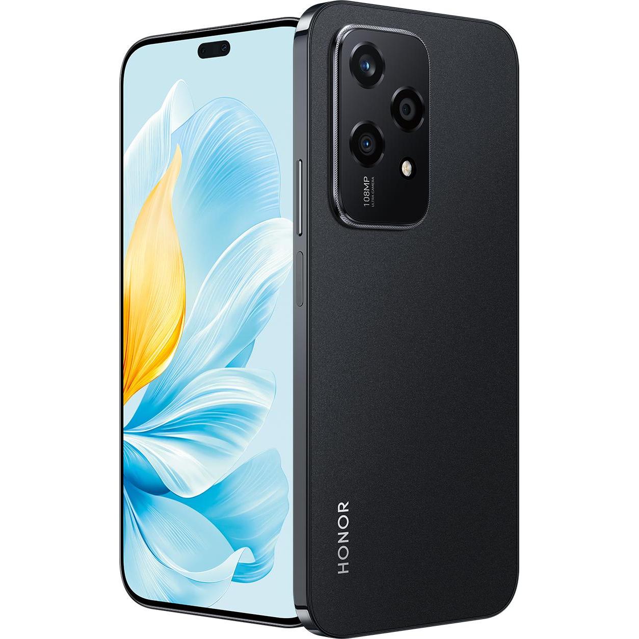 Xiaomi Honor 200 Lite 5G (256 GB, Midnight Black, 6.70", Dual SIM, 108 Mpx, 5G), Smartphone, Schwarz