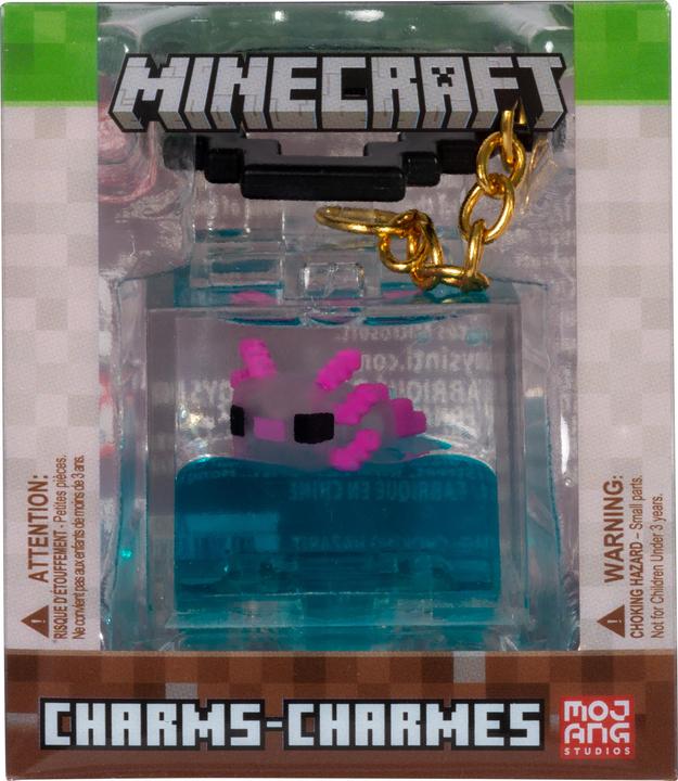 Actual product image Just Toys Minecraft Charms Keychain
