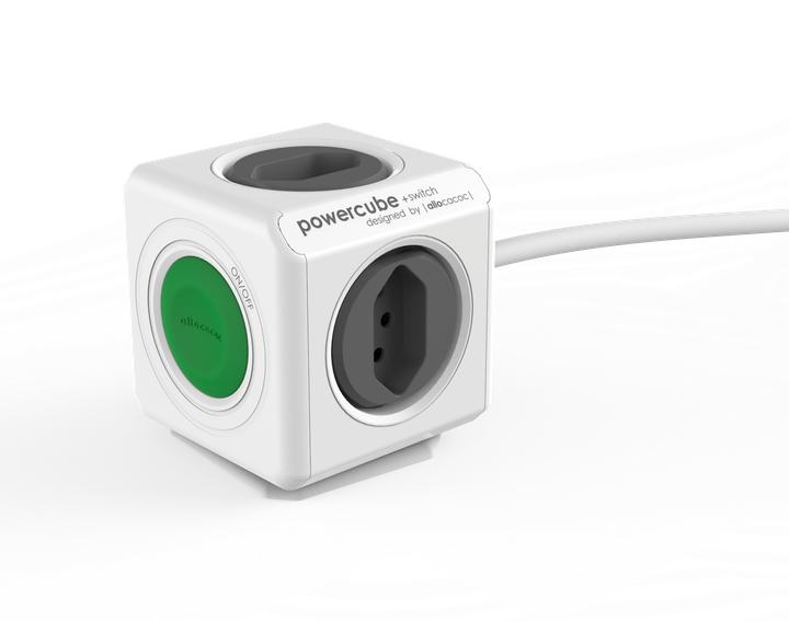 Produktbild Allocacoc PowerCube Extended + switch S+ (4 x, Typ 13, 1.50 m)