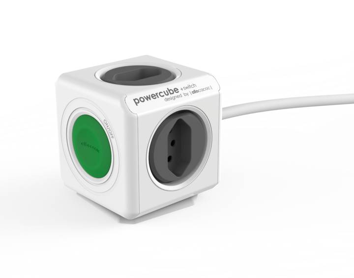 Produktbild Allocacoc PowerCube Extended + switch S+ (4 x, Typ 13, 1.50 m)