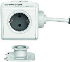 Produktbild Allocacoc PowerCube Extended + switch S+ (4 x, Typ 13, 1.50 m)