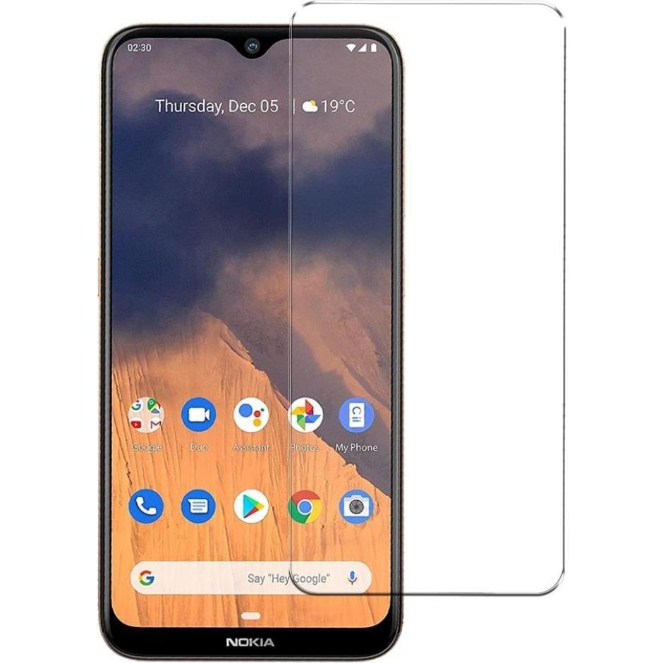Screenguard Nokia 2.3 Panzerglas Schutzfolie Case Friendly Design (Nokia 2.3), Smartphone Schutzfolie, Transparent