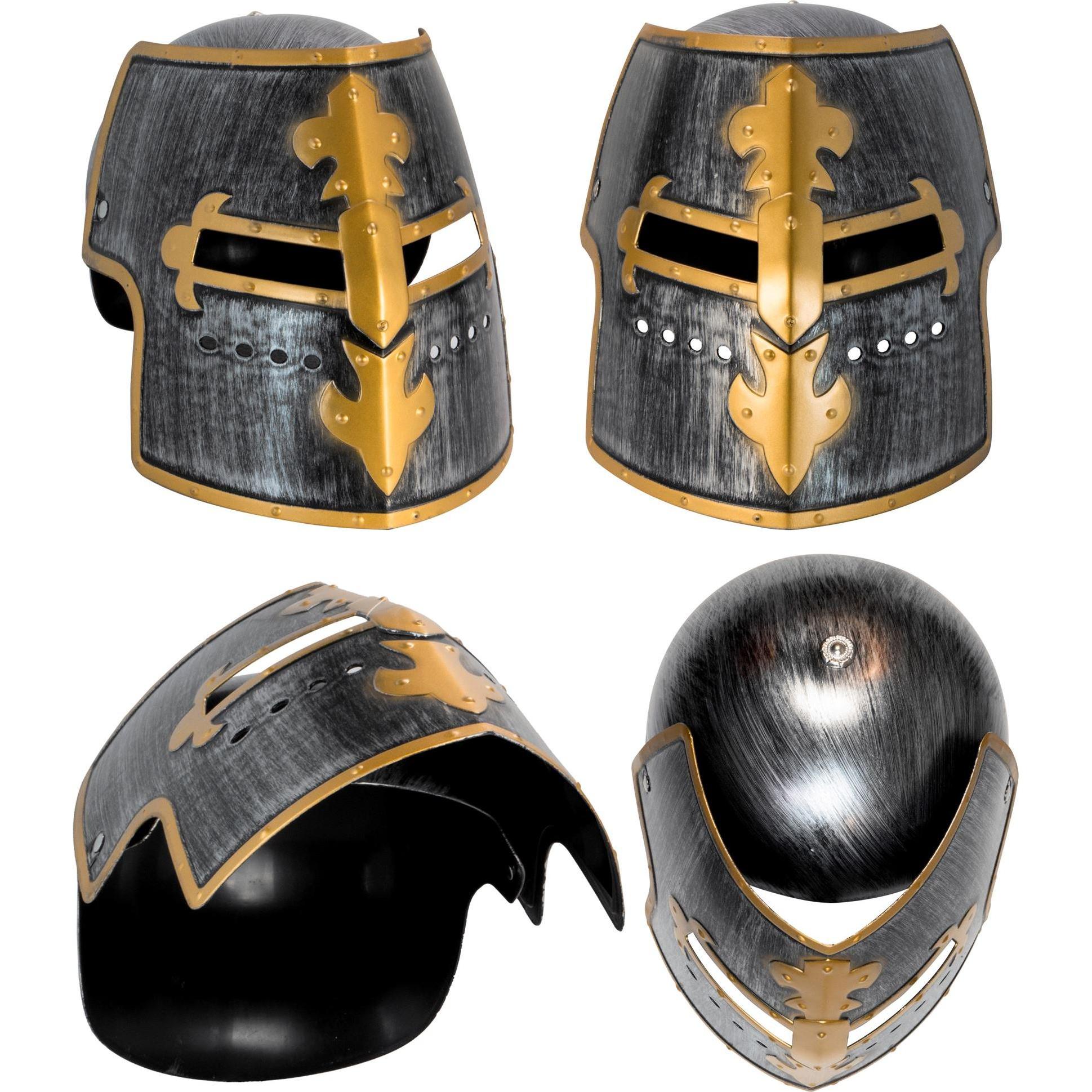 Thumbnail - Widmann Mittelalterlicher Ritterhelm mit Visier Kindergrösse