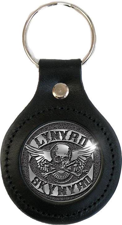 Image du produit Lynyrd Skynyrd Porte-clés en cuir avec logo motard