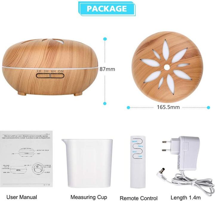 Produktbild Alopini Aromadiffusor Luftbefeuchter mit Timer