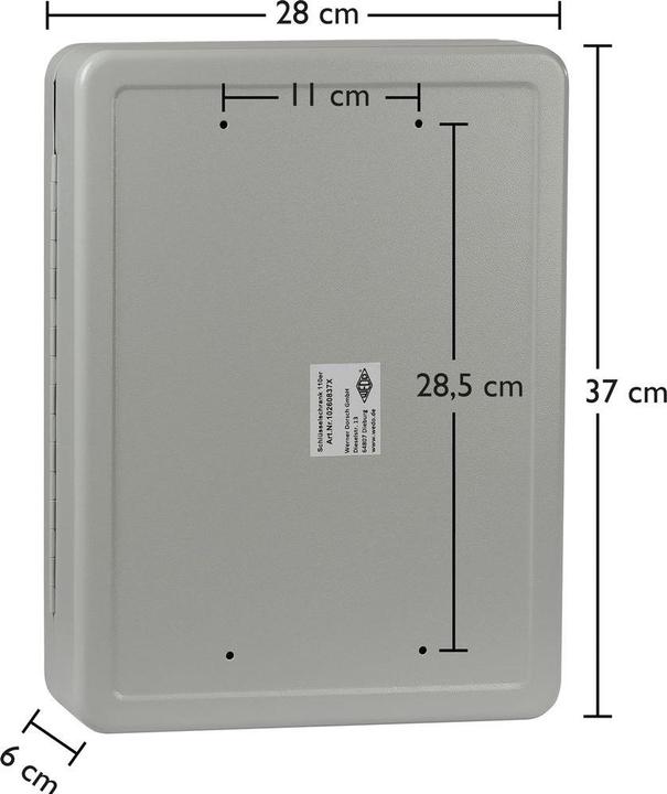Actual product image Wedo Key cabinet