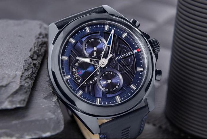 Produktbild Tommy Hilfiger Jax Herrenuhr 1710655 + BOX (Analoguhr, 48 mm)