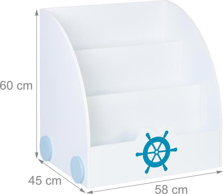 Produktbild Relaxdays Kinderbücherregal