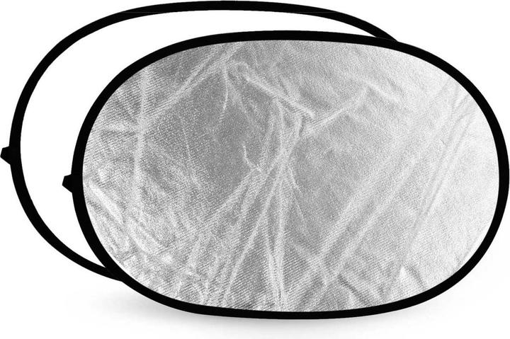 Actual product image Godox Zilver & Wit Reflector Disc 60x90cm (Folding reflector)
