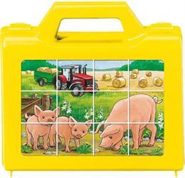 Ravensburger Puzzle à cubes Animaux de la ferme (12 pièces)