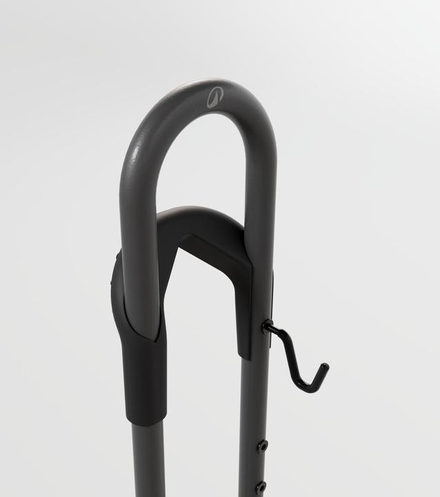 Produktbild Decathlon Boden-Montageständer 1 Fahrrad 2-in-1 schwarz