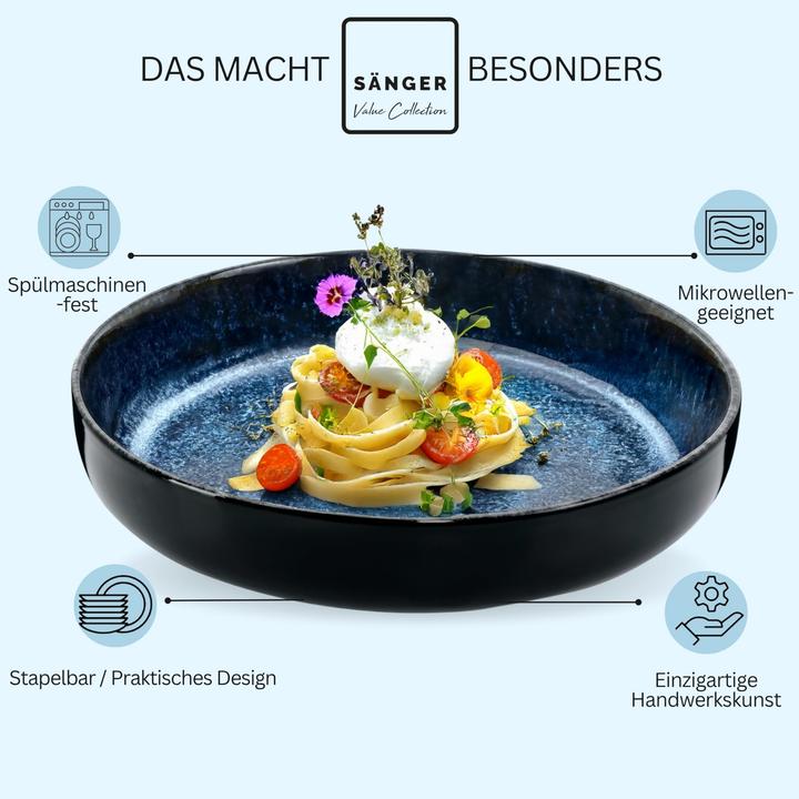 Produktbild Sänger Pastaschalen Set Osaka (6 x, 22 cm)