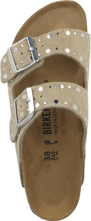 Produktbild Birkenstock Arizona Rivet Veloursleder schmal (38)