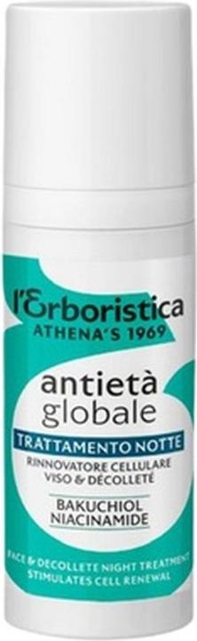 Immagine prodotto L'Erboristica di Athena's Athena Erboristo Trattamento Notte 50ml per Viso e Decolleté (Colore crema)