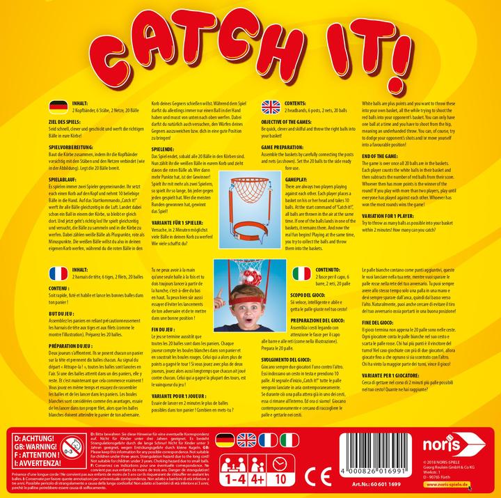Produktbild Noris Catch it! (Deutsch, Englisch, Französisch, Italienisch)