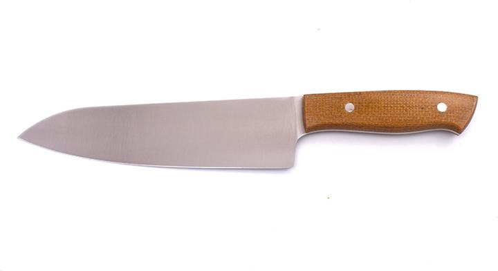 Brisa Chef 185 Mustard Micarta Flat (18.50 cm)