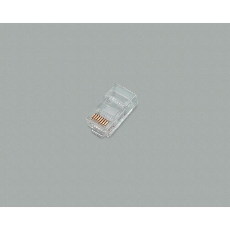 Thumbnail - BKL Electronic Modular-Stecke, 4P4C für Rundkabel, Elektronikkabel + Stecker, Transparent