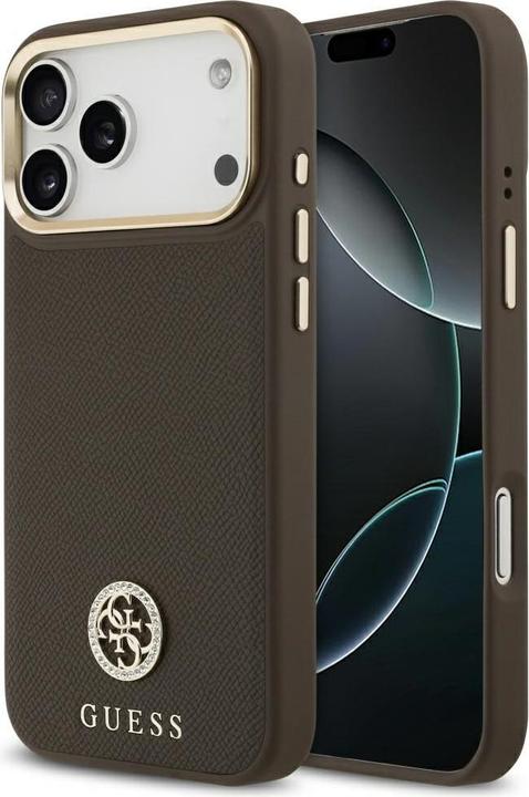 Produktbild Guess - Silicone - iPhone 17 Pro Max - Brown (Apple iPhone 17 Pro Max)