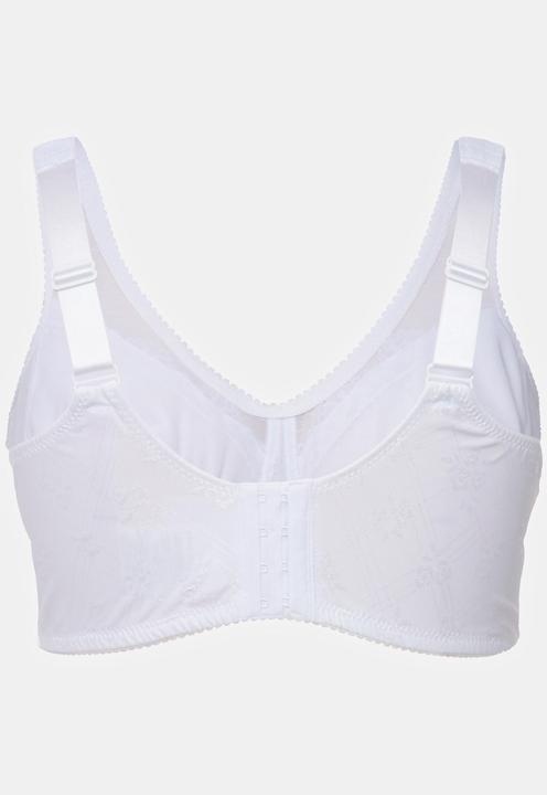 Actual product image Ulla Popken Kelly Tonal Jacquard Support Bra (100 E)