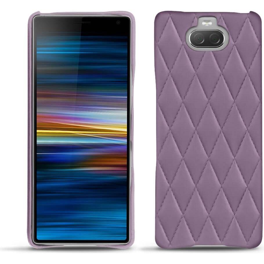 Thumbnail - Noreve Lederschutzhülle (Sony Xperia 10 Plus), Smartphone Hülle, Violett