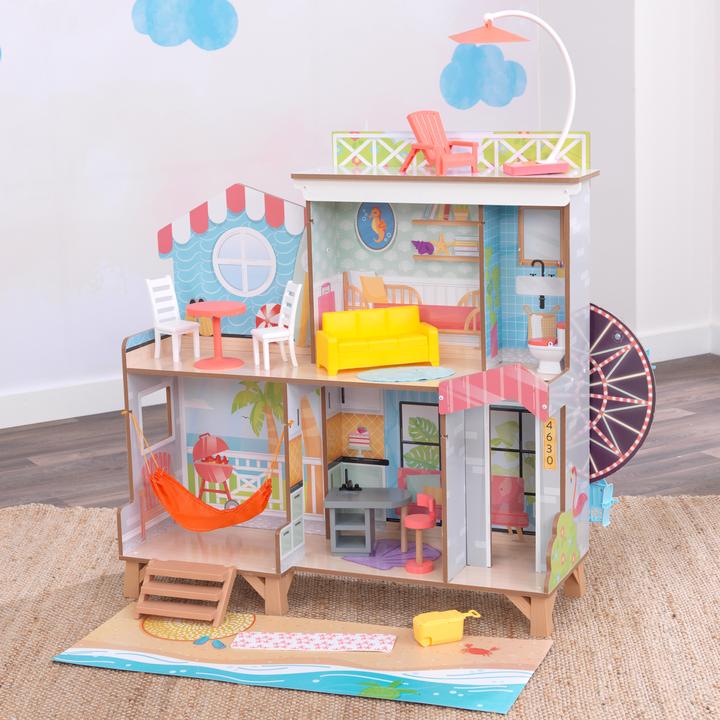 Actual product image KidKraft Beach House Ferris Wheel Fun