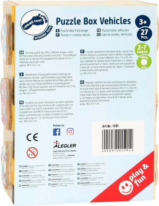 Actual product image small foot Vehicles