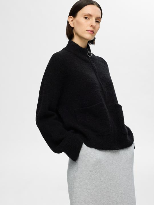 Produktbild Selected Femme Zip-up Strickjacke (XL)