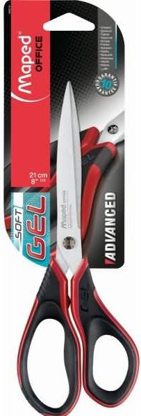 Produktbild Maped Schere Advanced Gel, L„nge: 210 mm, asymmetrisch (21 cm)