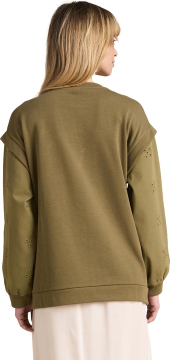 Actual product image Envie de Fraise Umstands-Sweatshirt mit Materialmix (W36/L38)
