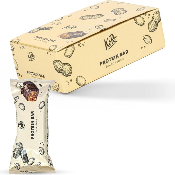 Produktbild KoRo Salted Peanut (50 g, 12 Stk.)