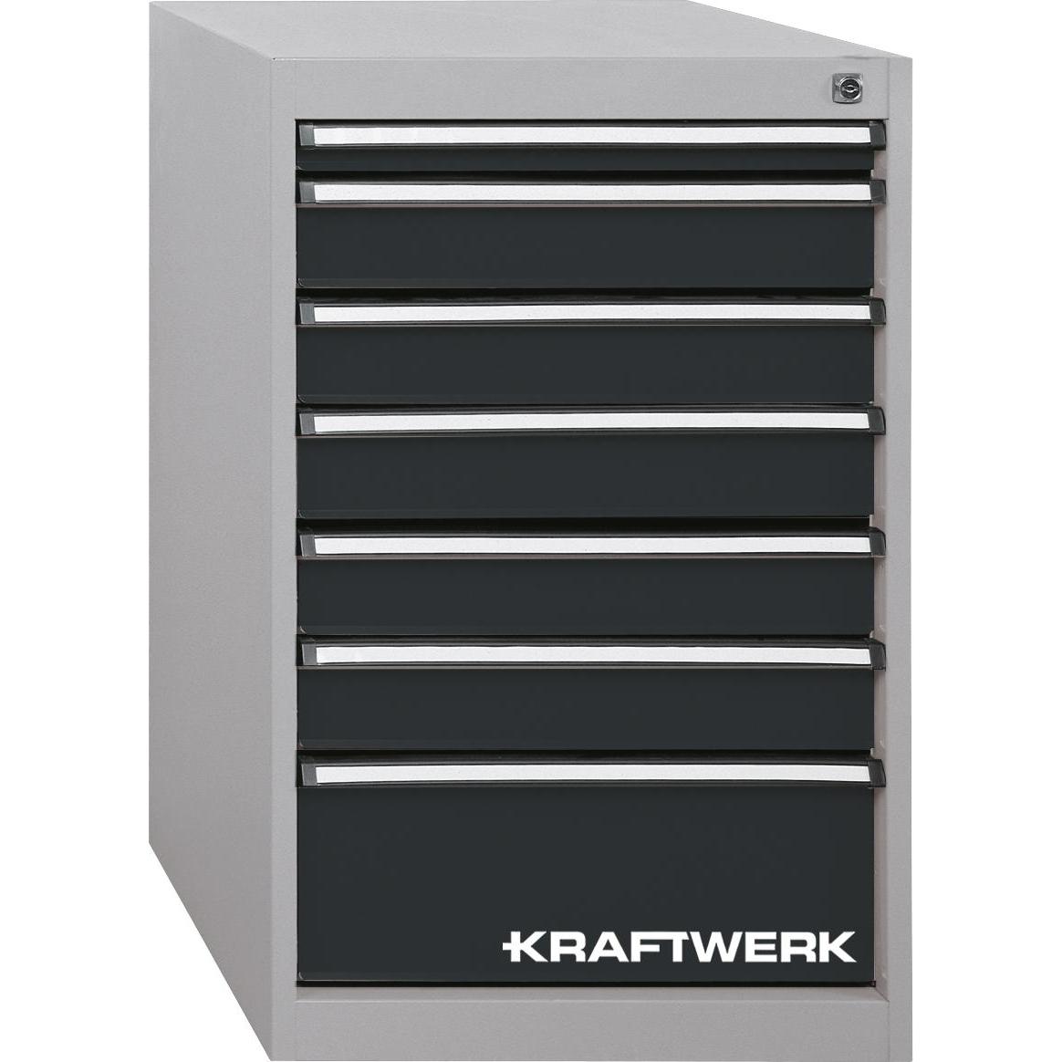 Kraftwerk, Werkzeugwagen + Montagewagen, Schubladenbox Schubladen (7 x)