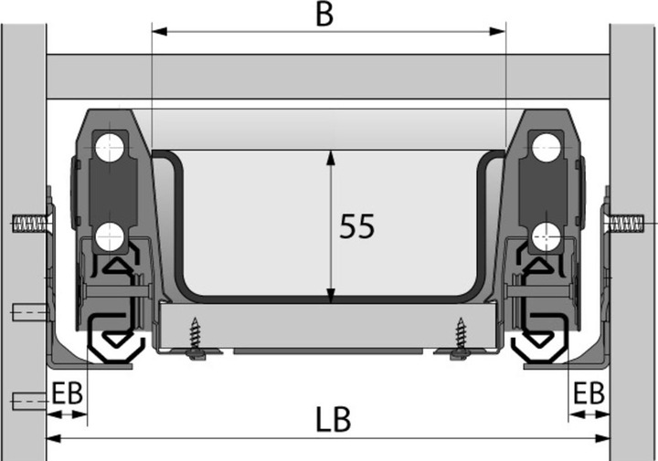 Produktbild Hettich Besteckkästen OrgaTray 440