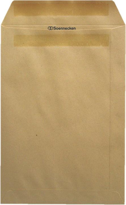 Produktbild Soennecken Versandtasche Format des Umschlages: DIN B4 Fenster vorhanden: Nein (250 x)